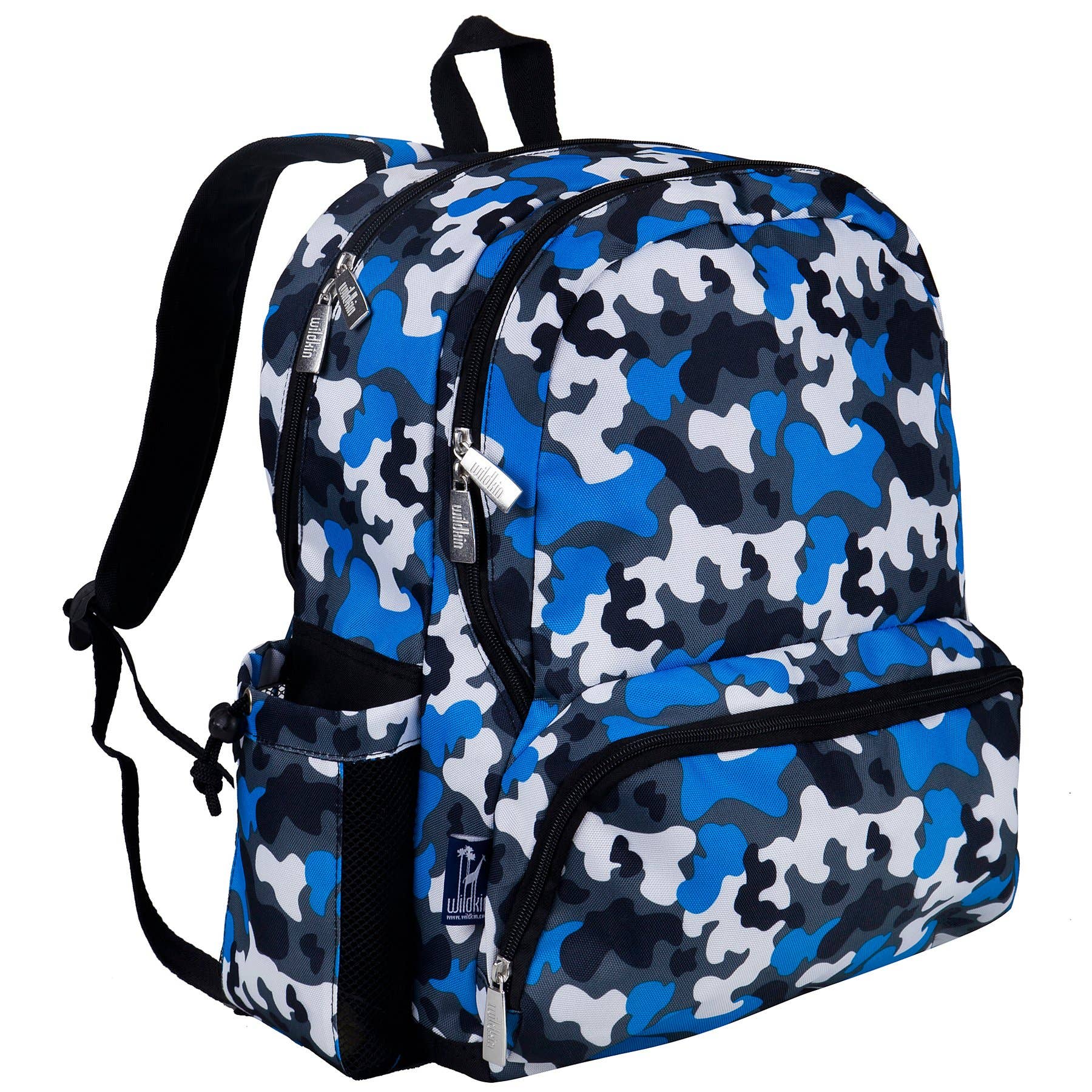 Wildkin - Wholesale Backpack - Kids - Blue Camo 17 Inch Backpack1