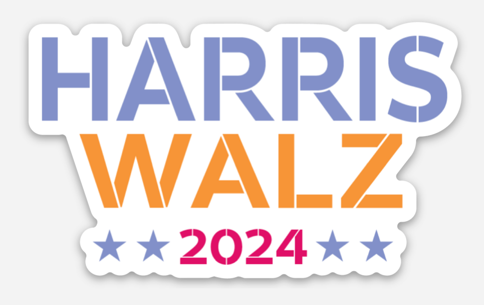 Wholesale HarrisWalz Sticker for your store Faire
