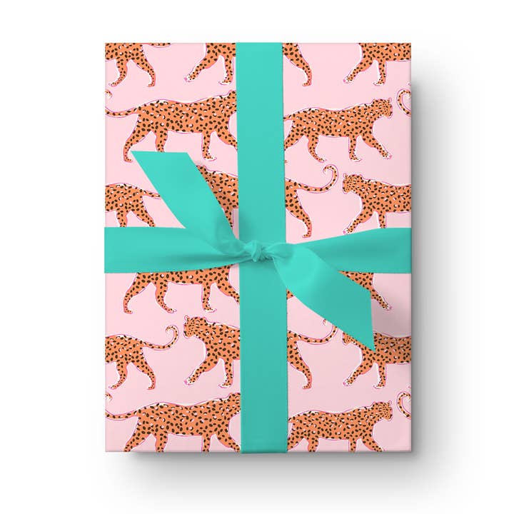 Clairebella Personalized Gifts & Pillows - Wholesale Flat Wrap - Tiger Leopard Sheet | Gift Wrapping Sheet | Gift Wrap Paper4