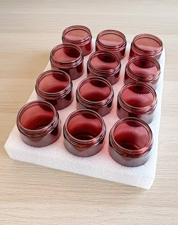 Mixie Market - Vente Pots - Bocaux Mixie Canneberge 8 oz | 12 unités1