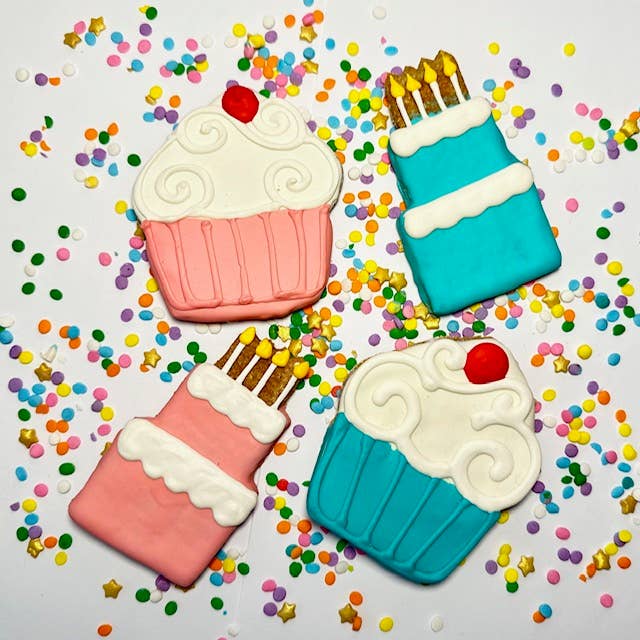 Happy Birthday Fido! for wholesale by Lucky Biscuit Pet Bakery