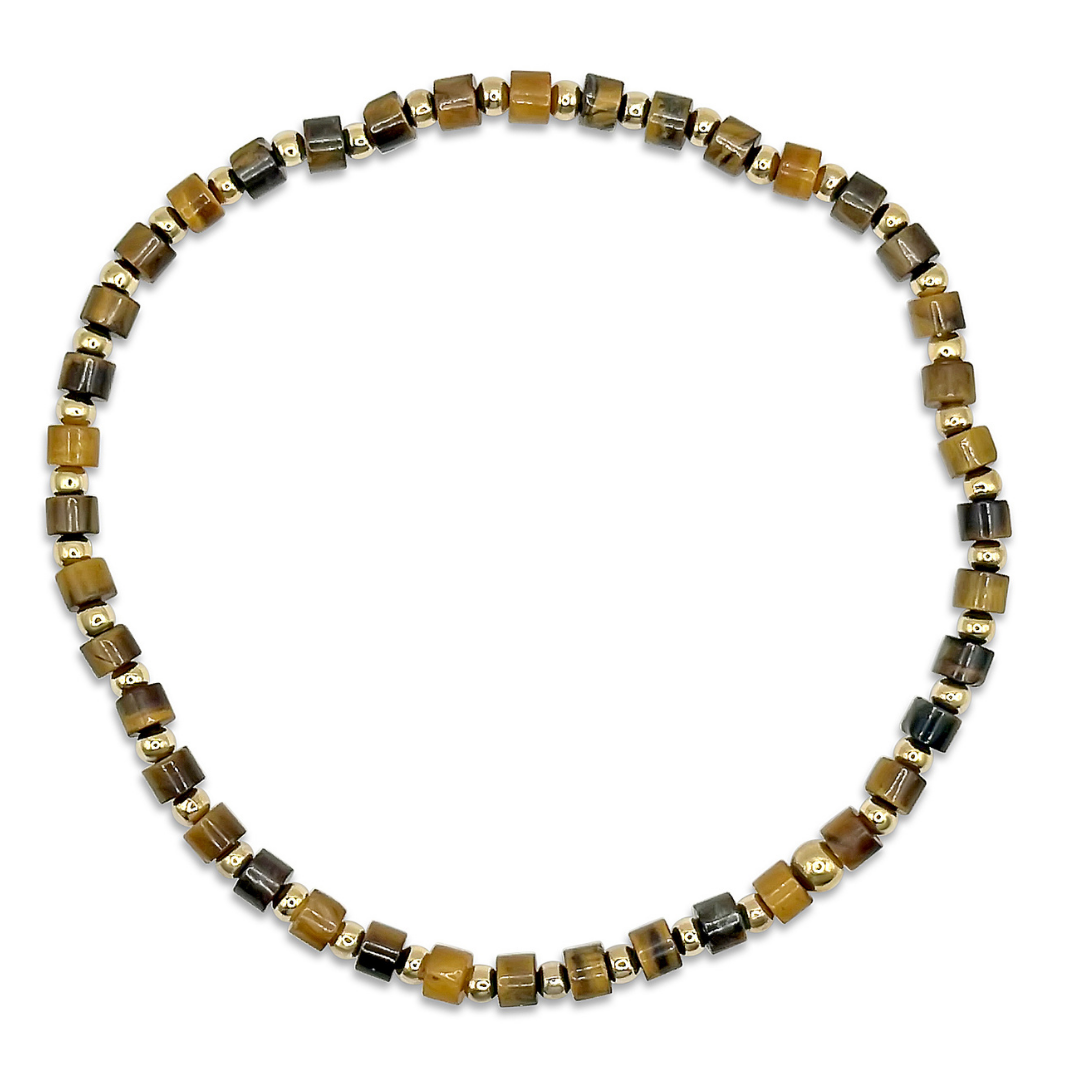 Camilla Limón - Wholesale Beaded Bracelet - Colorful Gemstone Bracelet | Gold Filled Jewelry | Stacking2