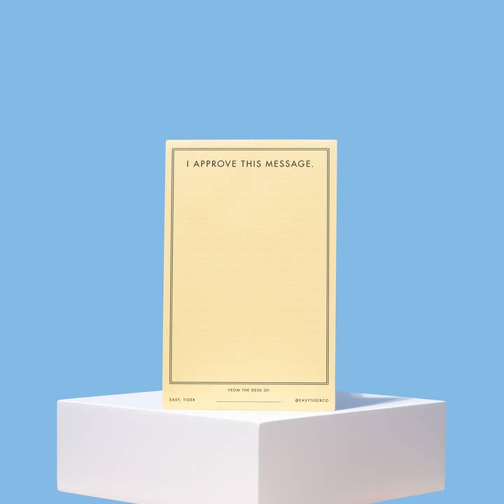 Made Market Co. - Wholesale Notepad - Notepad Message1