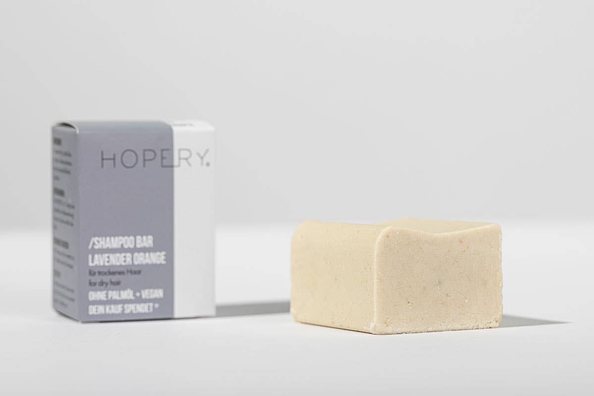 Hopery - Wholesale Shampoo Puck/Solid Shampoo - /LAVENDER ORANGE Shampoo bar for dry hair 95g1
