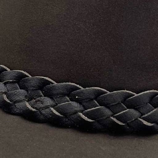 Jacaru 6531 Full Grain Leather Hatband 5-Plait for wholesale by Jacaru Australia