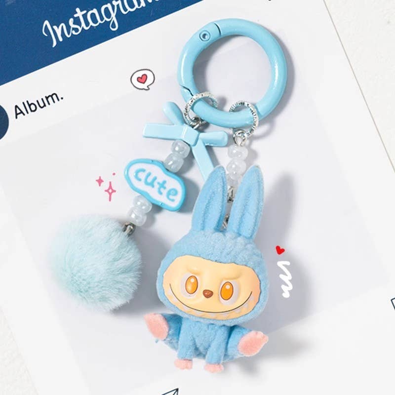 Lilyrosy（Duty free) - Wholesale Keychain - Women's - Mini Yoga Keychain – Cute Figure & Bag Charm 1