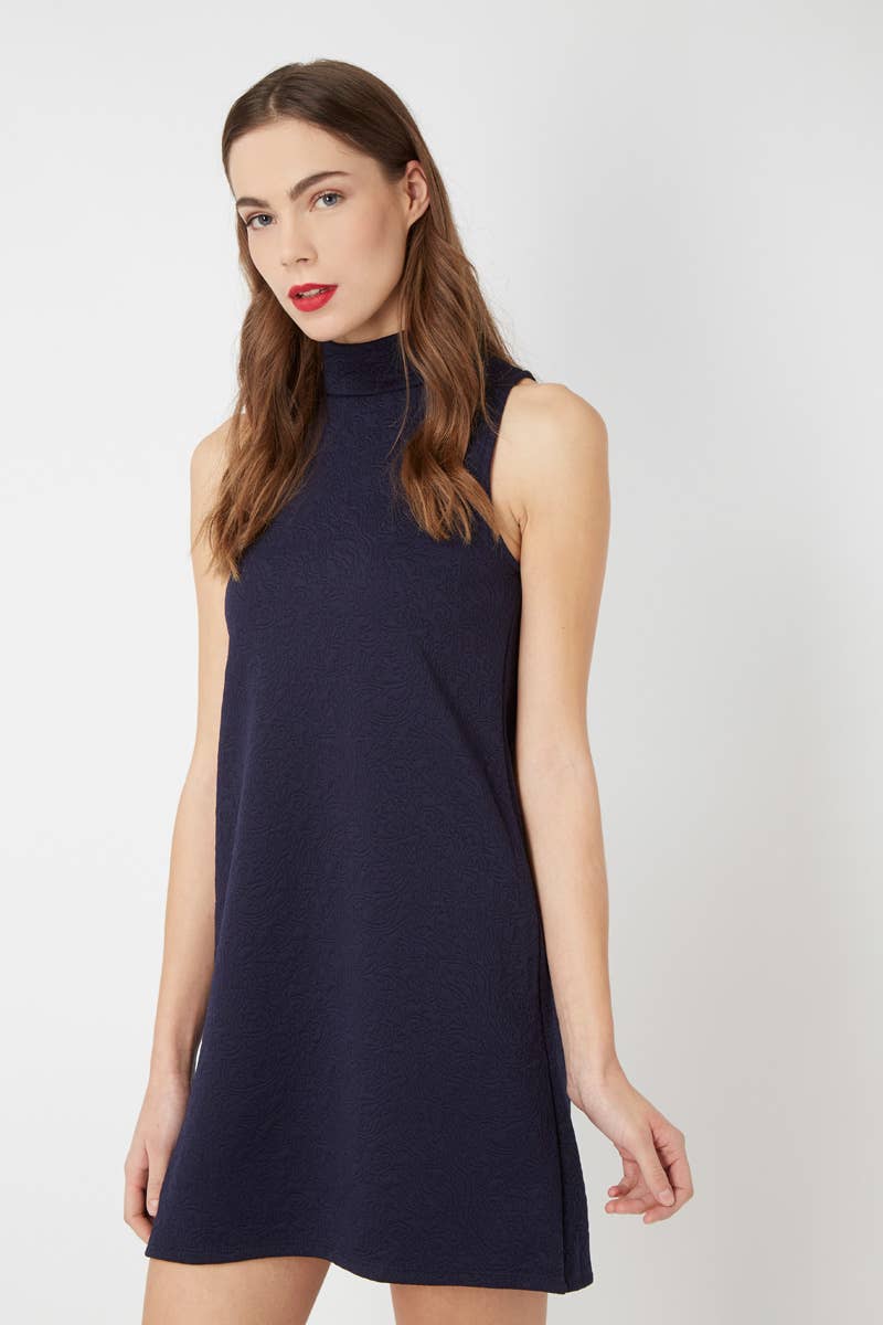 BanBat - Vendita all'ingrosso Vestito - Donna - Abito senza maniche con collo alto Rif: 89130