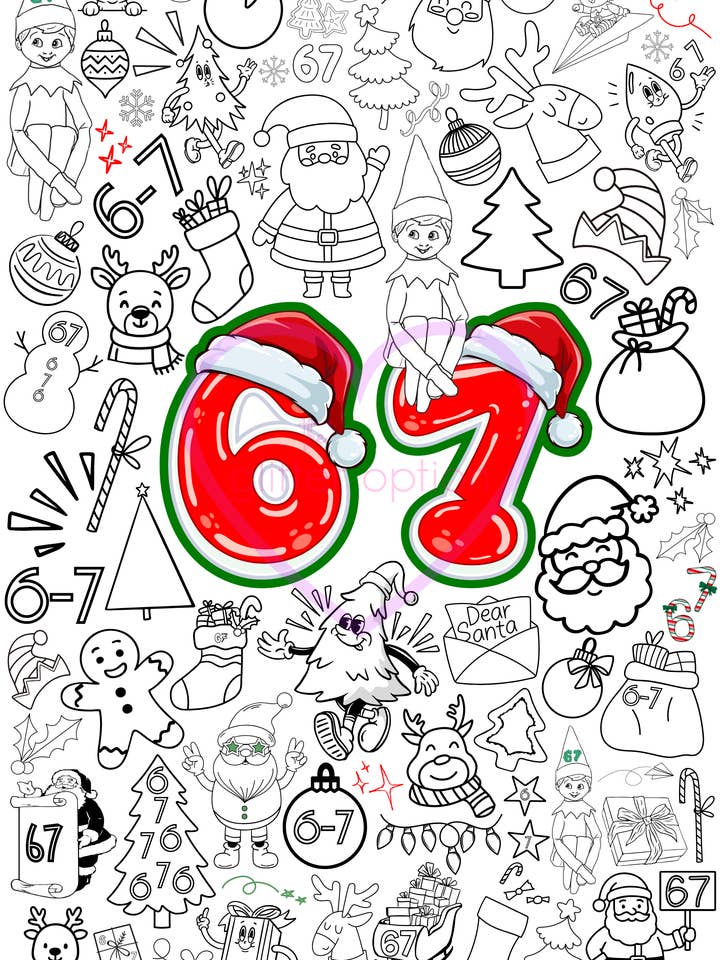 merry 6-7 christmas poster for wholesale by the glitter option