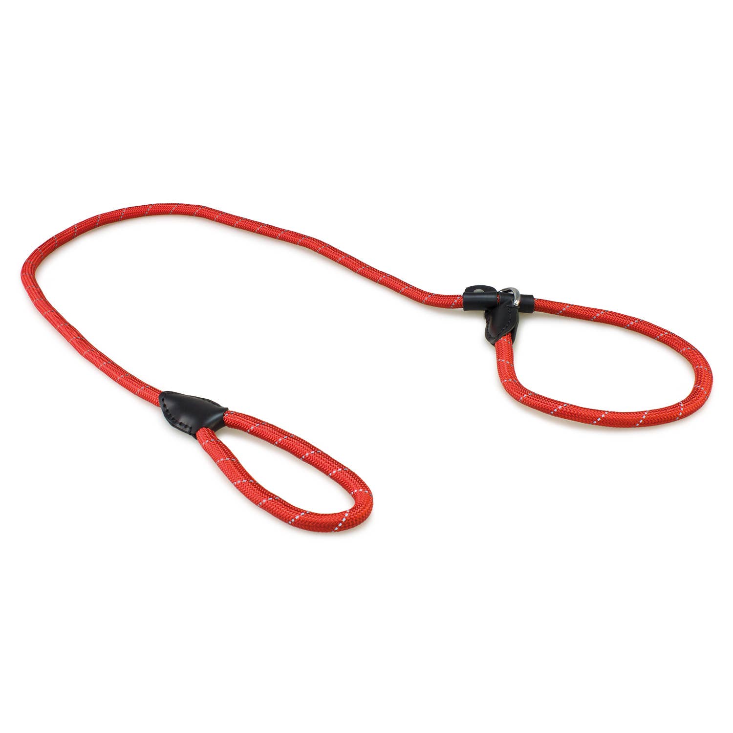 ARQUIVET, S.L.U. – Großhandel Leine – Hund – Rotes reflektierendes Nylon-Schlupfhalsband 1,2 x 150 cm.0