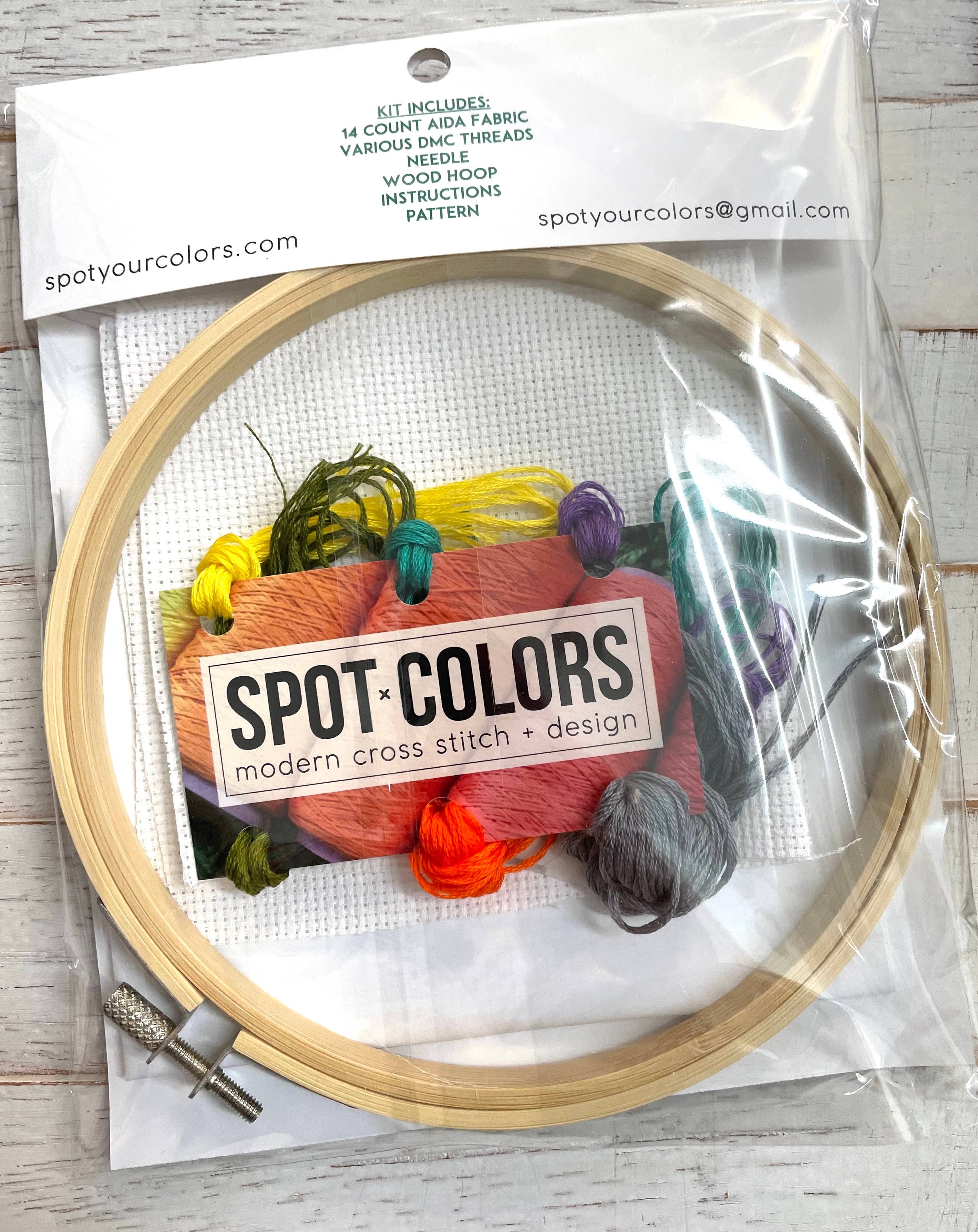 Spot Colors - Wholesale Embroidery/Cross Stitch Supplies - Nice Buns Cross Stitch Kit2