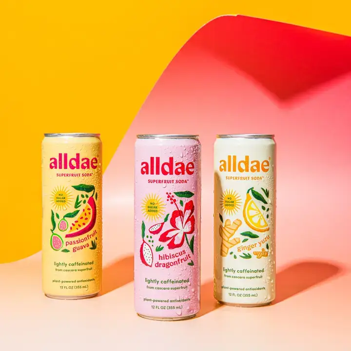 alldae superfruit soda – Engroshandel Sodavand/kulsyreholdige drikkevarer – Hibiscus Dragonfruit Sodavand | Let Koffeineret Sodavand6
