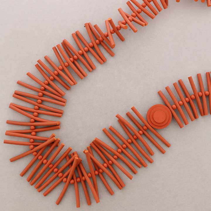 Sonata - Wholesale Snap Jewelry - Long Necklace Elastic Straps