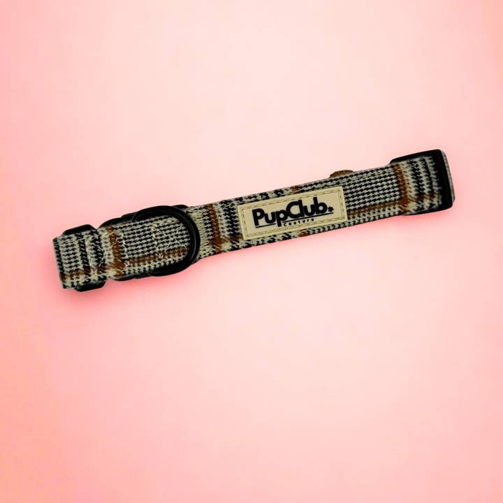 Collar - Foxbury Plaid for wholesale by PupClub Couture