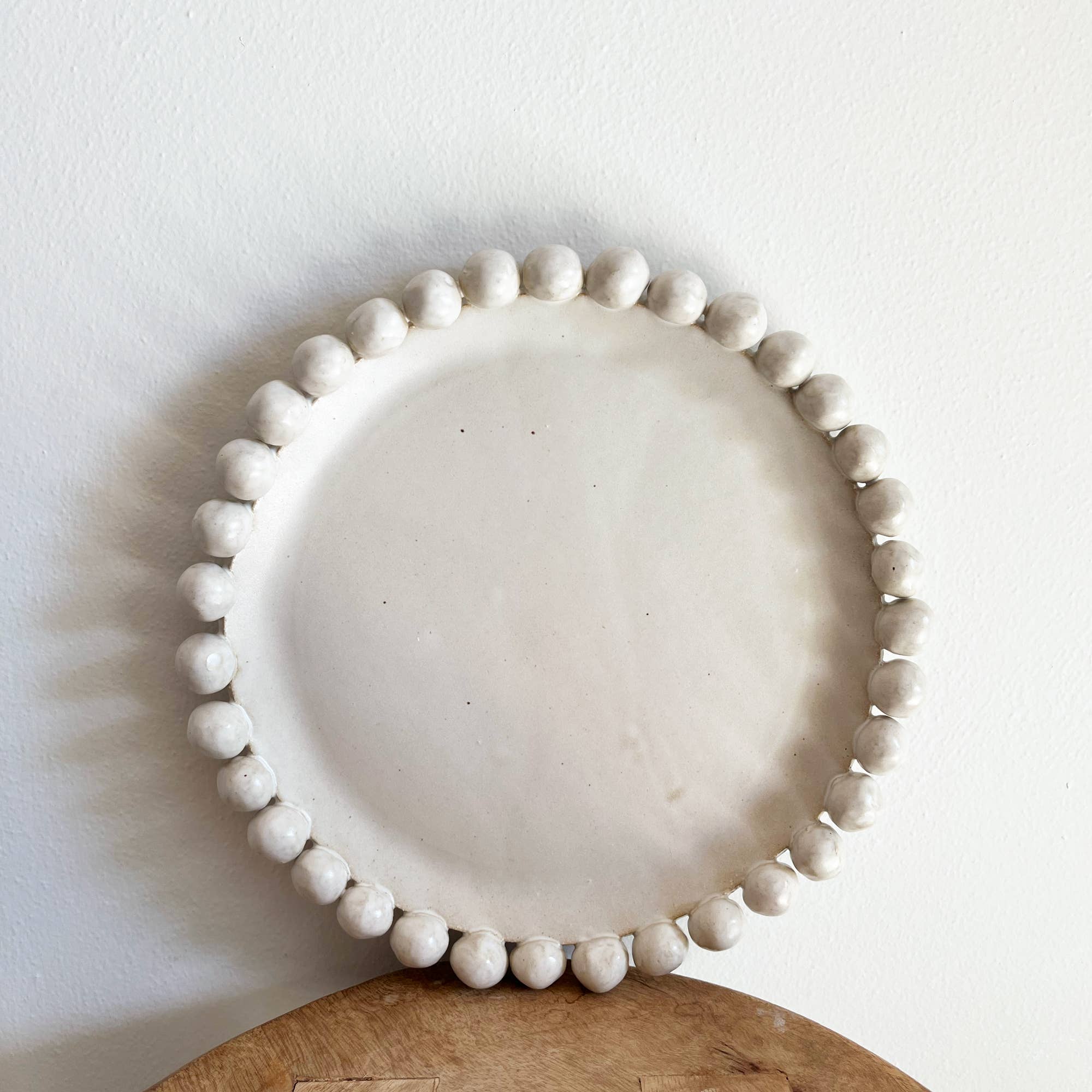 Salto - Wholesale Serving Plate - Beaded Plates0