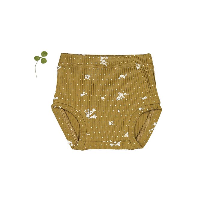 Le bloomer imprimé - Floral doré pour la vente par Lovely Littles