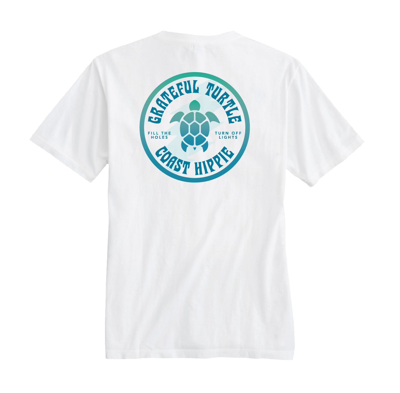 Coast Hippie - Wholesale Screen Printed T-Shirt - Unisex - Grateful Turtle4