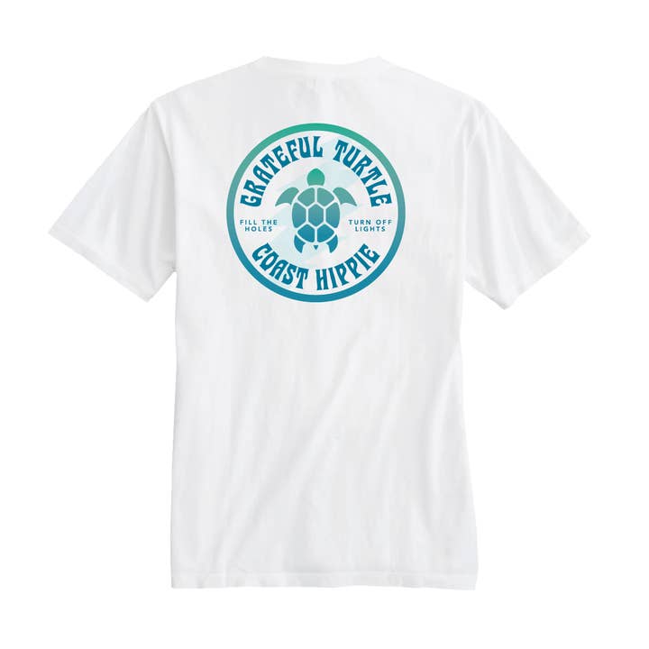 Coast Hippie - Wholesale Screen Printed T-Shirt - Unisex - Grateful Turtle4
