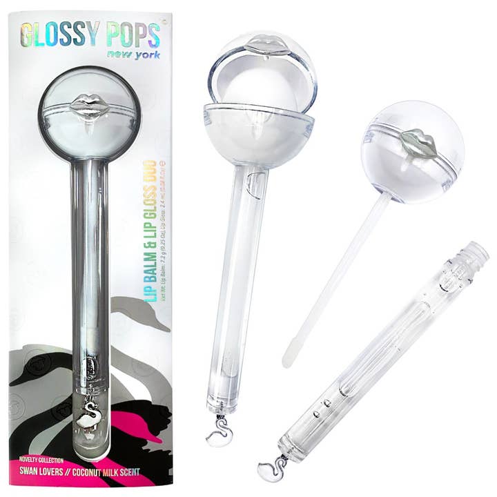 Swan Lovers Glossy Pop for wholesale by Glossy Pops