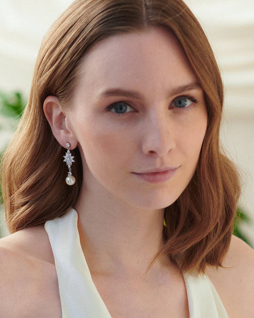 Dareth Colburn Designs - Venta al por mayor Pendientes colgantes - Pendientes Amina Pearl2