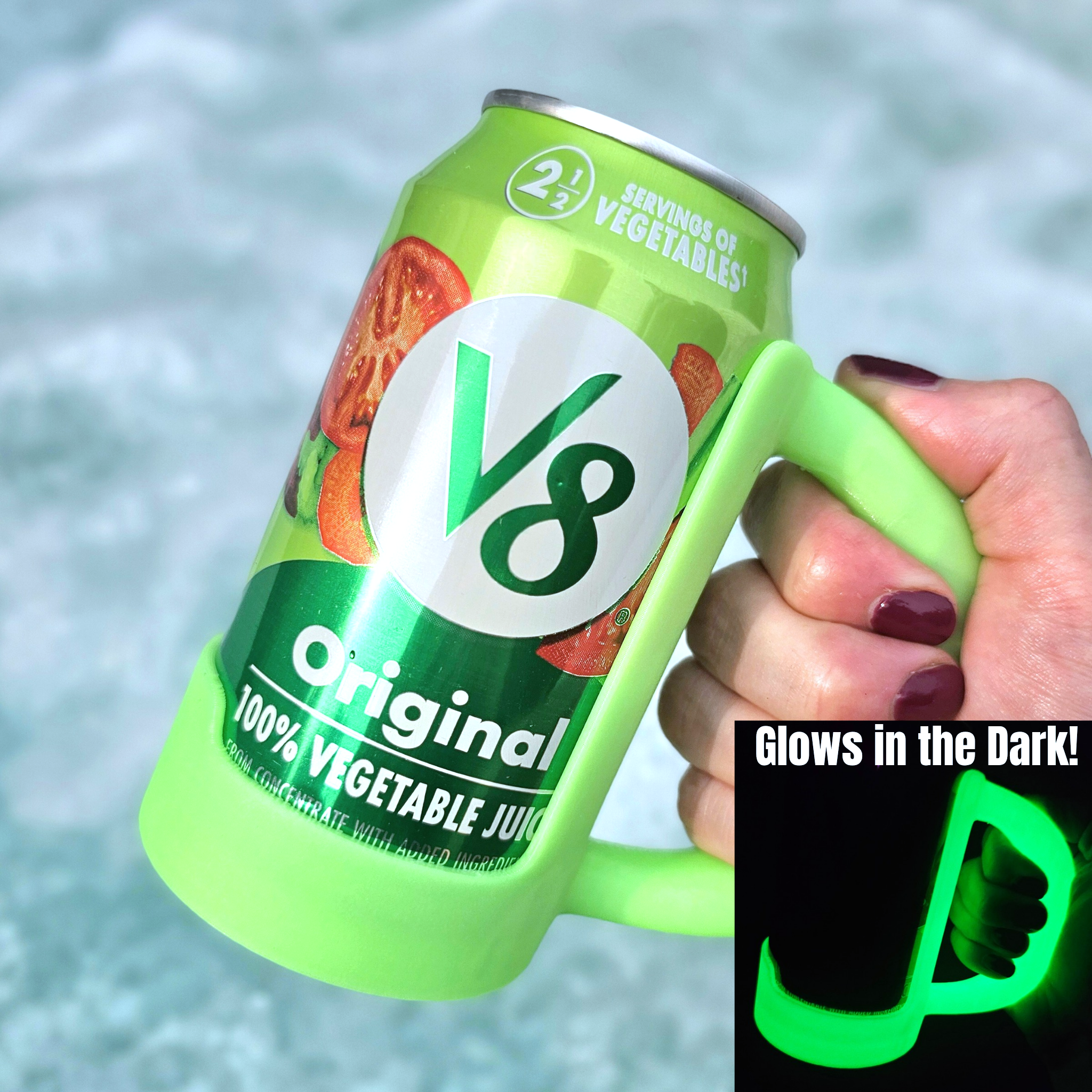 BD Lasers INC. - Wholesale Drink Huggers & Koozies - 12 oz. Standard Can Holder Handle, Soda Pop Holder5