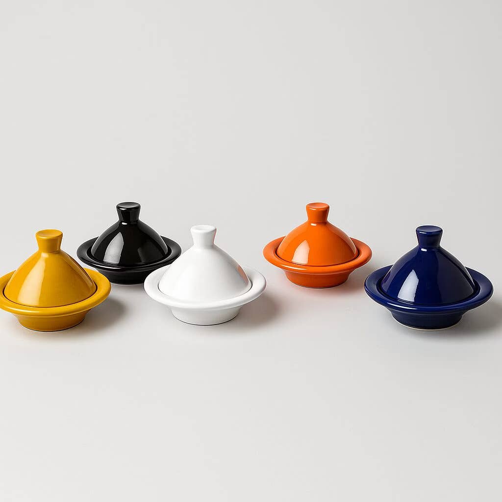 High crafty - Wholesale Condiment/Dip Bowl - Handmade Moroccan Mini Tagine Condiment Set 0
