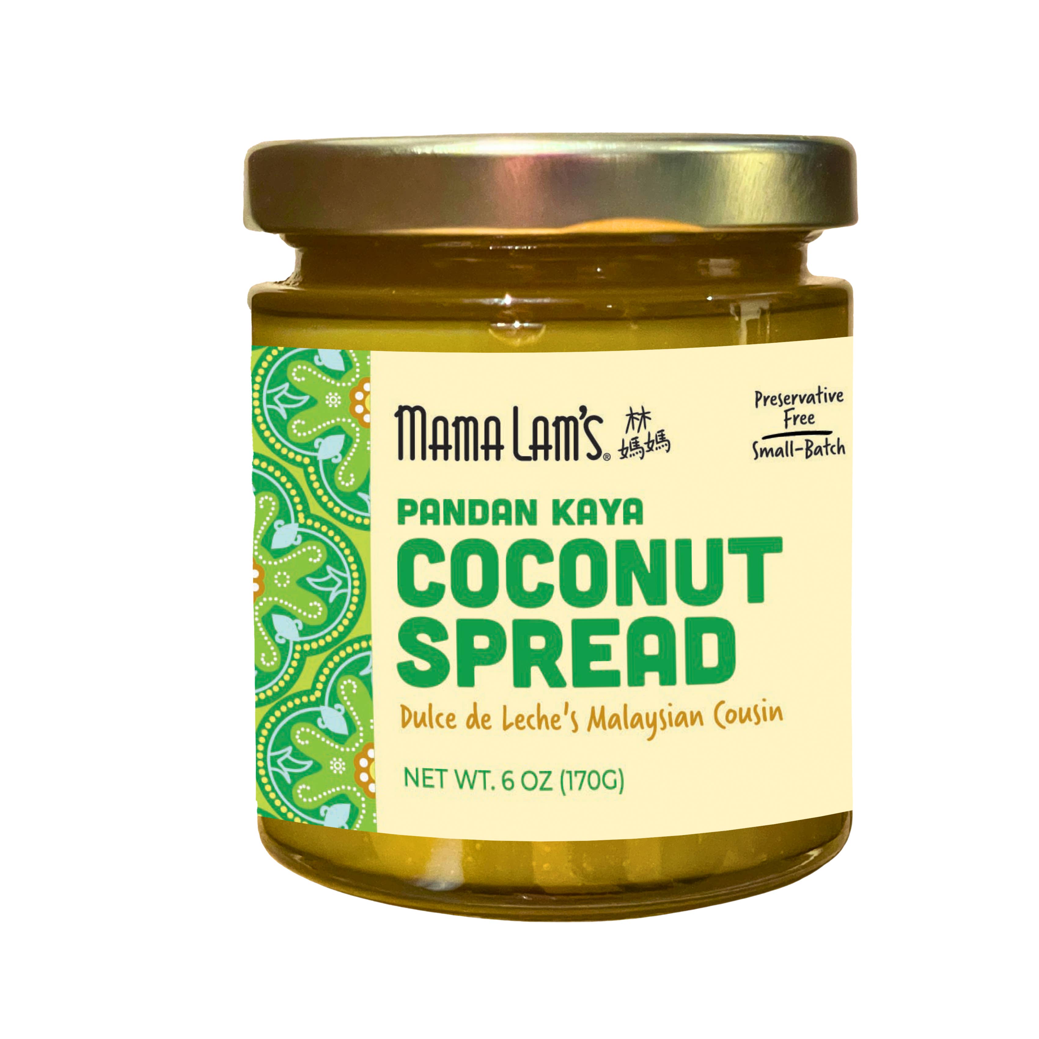 Mama Lam's - Wholesale Jam/Jelly - Pandan Kaya Coconut Spread