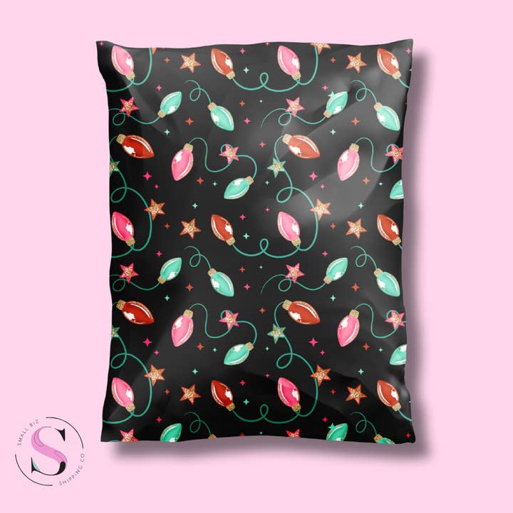 Small Biz Shipping Co - Wholesale Envelopes - 6x9" Poly Mailer - Bright Lights