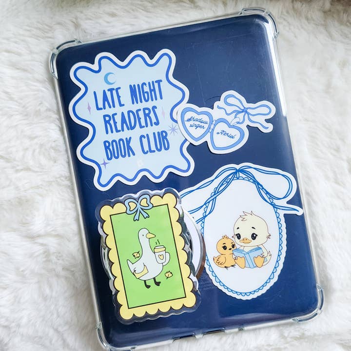 Silly Goose Magnetic Kindle Grip or Phone Holder for wholesale by The Bean Workshop