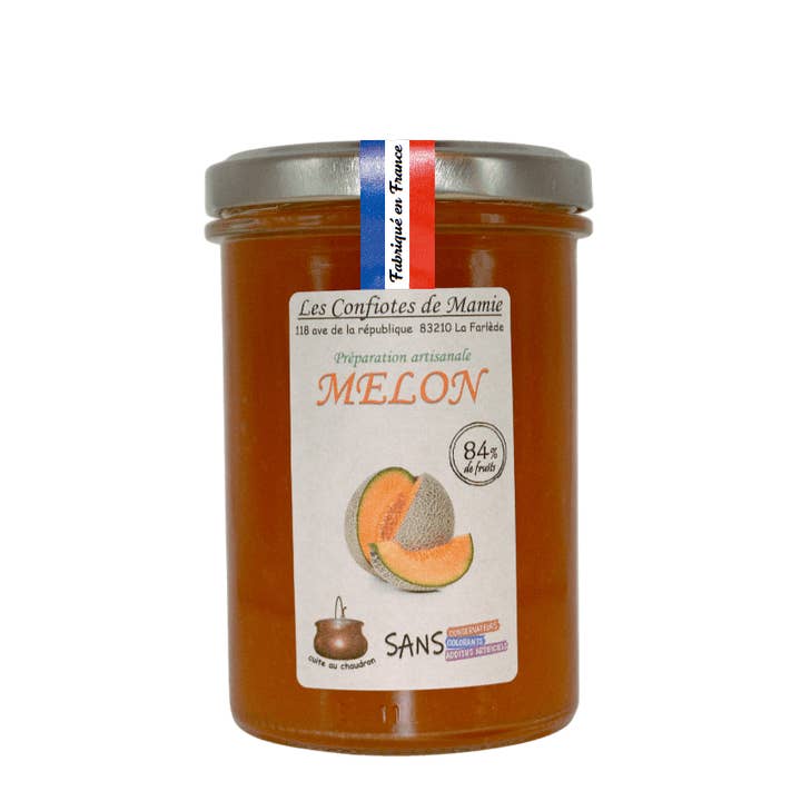Melon jam for wholesale by Les confiotes de mamie