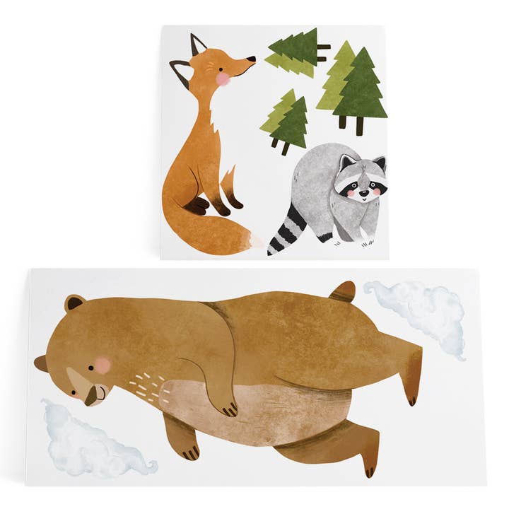 Pegatinas Bear & Fox para venta al por mayor de Pop! by Gaea