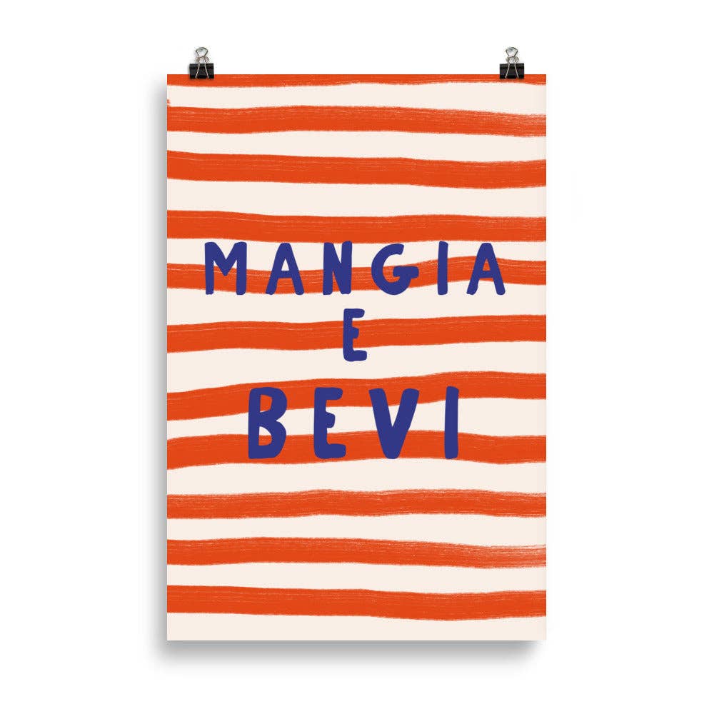 The Refined Spirit - Wholesale Poster - Mangia e Bevi - Poster2