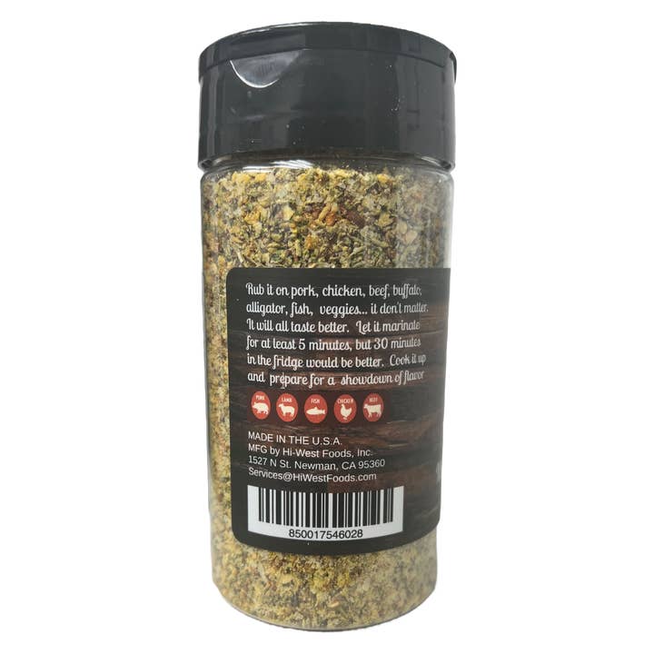 HI-West - Wholesale Dried Spice Mix - Hi-West Montana Buttery Herb 5.5oz2