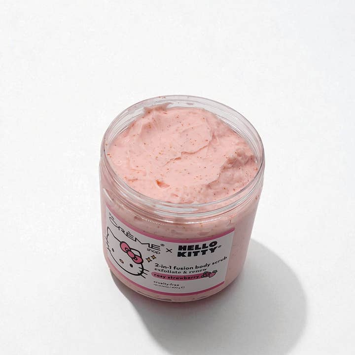 Crover - Wholesale Bath & Body Set - Crème Shop x Hello Kitty Silky Skin Spa Set -Rosy8