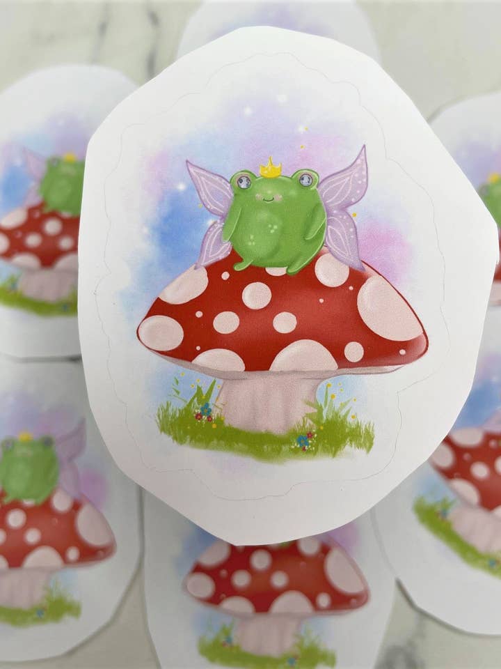 Woodland Princess vinyl klistermärke för wholesale av PrettySpookyDesigns