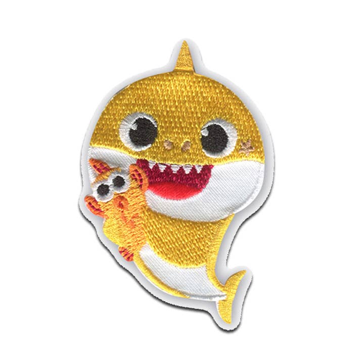Iron-on patch - shark animal children 1 for wholesale by Catch the Patch