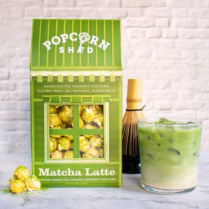 Popcorn Shed - Wholesale Popcorn - Matcha Latte Popcorn Shed6