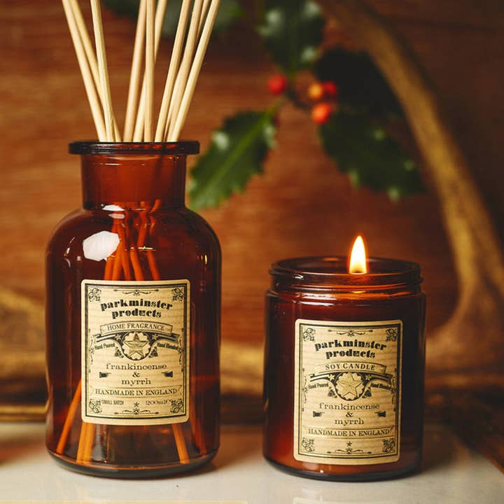 Weihrauch und Myrrhe — Apothecary Reed Diffuser — 200 ml/6. für den Großhandel von Parkminster Home Fragrance Co