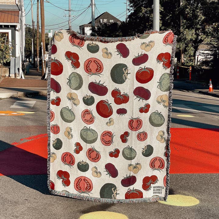 Faircloth - Wholesale Throw Blanket - Tomato Blanket