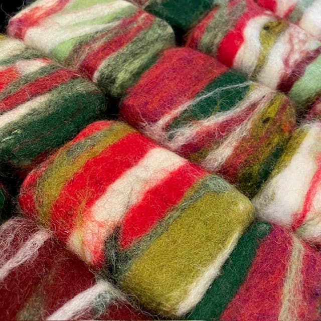 Whitetail Lane Farm Goat Milk Soap - Wholesale Bar Soap - Felted Goat Milk Soap Bar- Christmas Edition