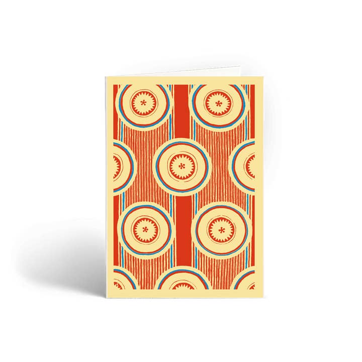 Tarjeta de felicitación Circles para venta al por mayor de Cressida Bell