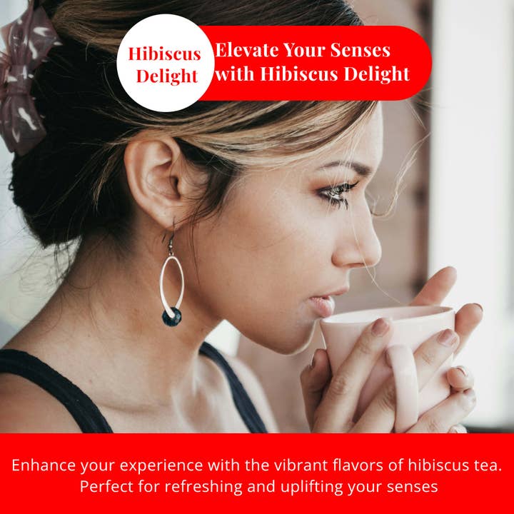 Akshit - Wholesale Loose Tea - 50 Pure Hibiscus Tea Bags, Te De Hibisco, Caffeine Free 5oz.8