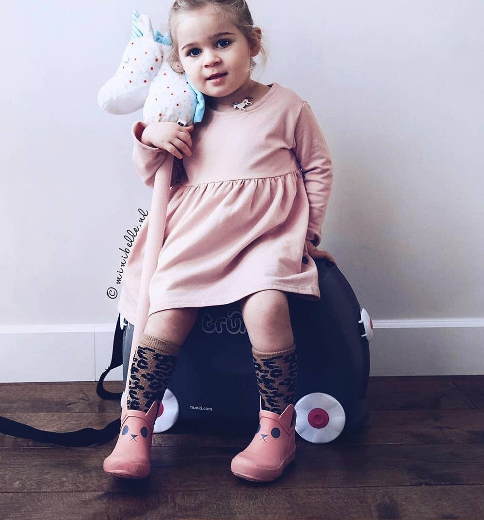 BOXBO - Vente Bottes de pluie – enfant - Bottes de pluie KERRAN Pink pour tout-petits3