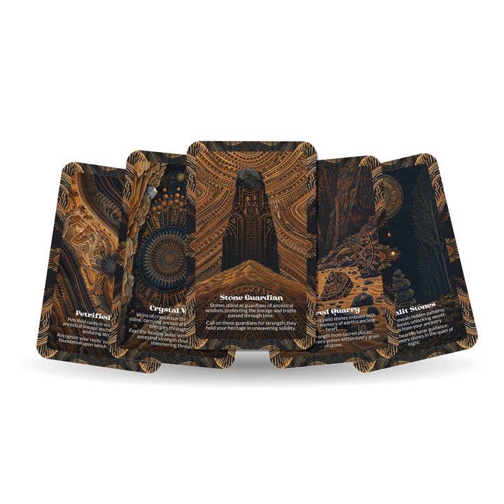 IBIZA TAROT - Wholesale Tarot Cards - Stone Memory – An Ancestral Earth Oracle Deck – 22 Oracle Cards – Echoes Held in Ancient Ground7