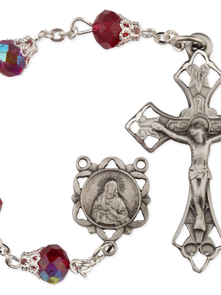 Dlx Bor Crystal Rosry-Rd Rc203 for wholesale by H.J. SHERMAN COMPANY, INC.