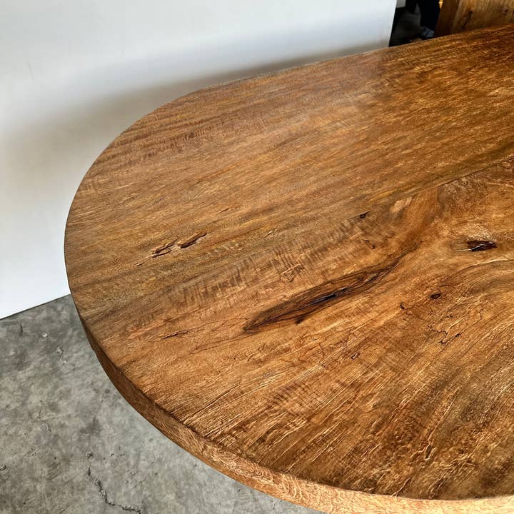 Office Objets - Wholesale Coffee Table - Massive mango wood table 2m10x1m54