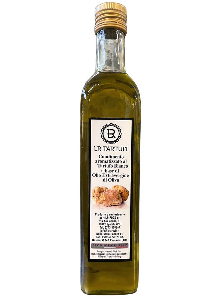 White truffle olive oil 500ml - LR Tartufi for wholesale by LuxFood-Shop