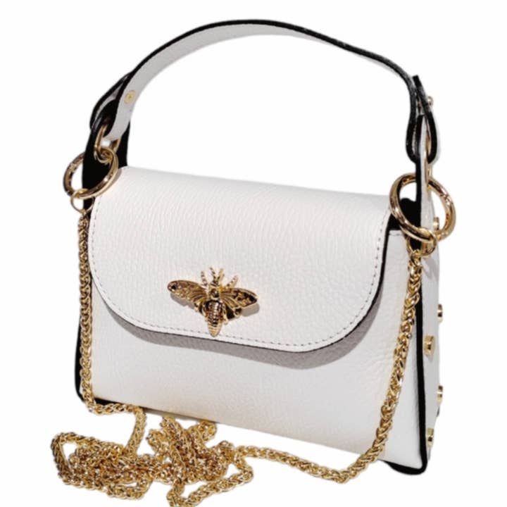 JIJOU CAPRI - Wholesale Crossbody bag β Women's - Maya Bumble Bee Leather Mini Crossbody Bag JIJOU CAPRI3