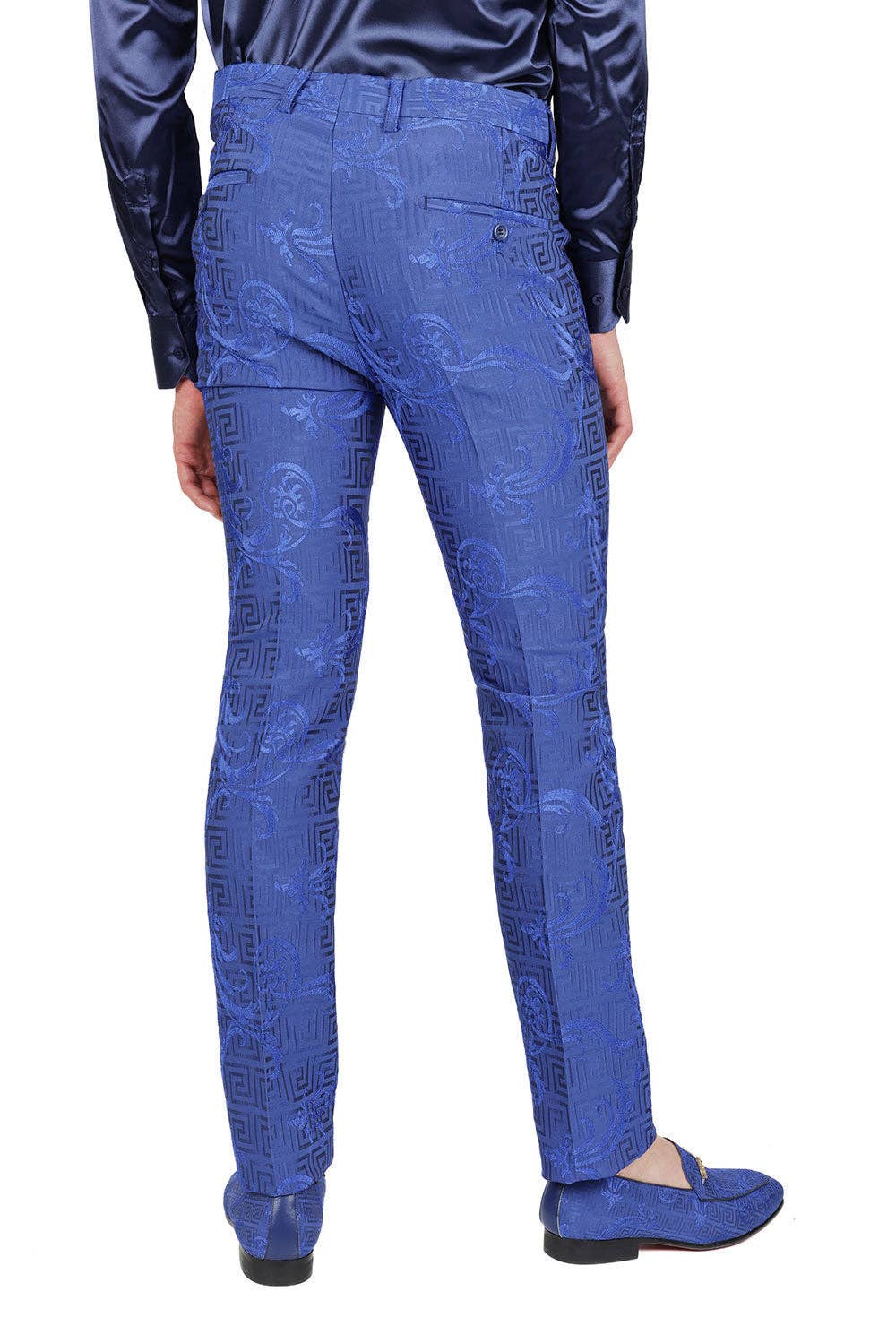 BARABAS - Wholesale Blazer - Heren - Barokke luxe galablazer met Grieks patroon voor heren CP31008