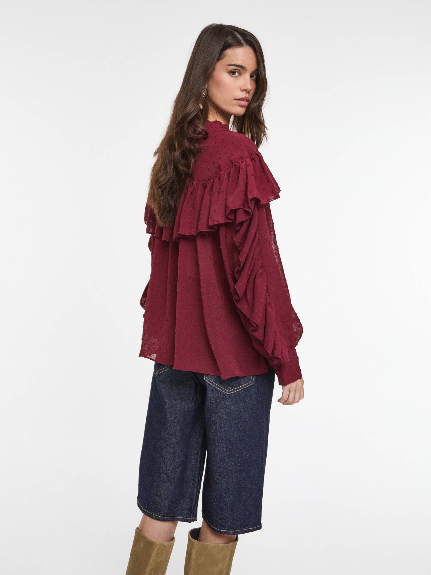 SWEET MAGIC MODA Y COMPLEMENTOS - Wholesale Blouse - Women's - PLEATED BLOUSE1