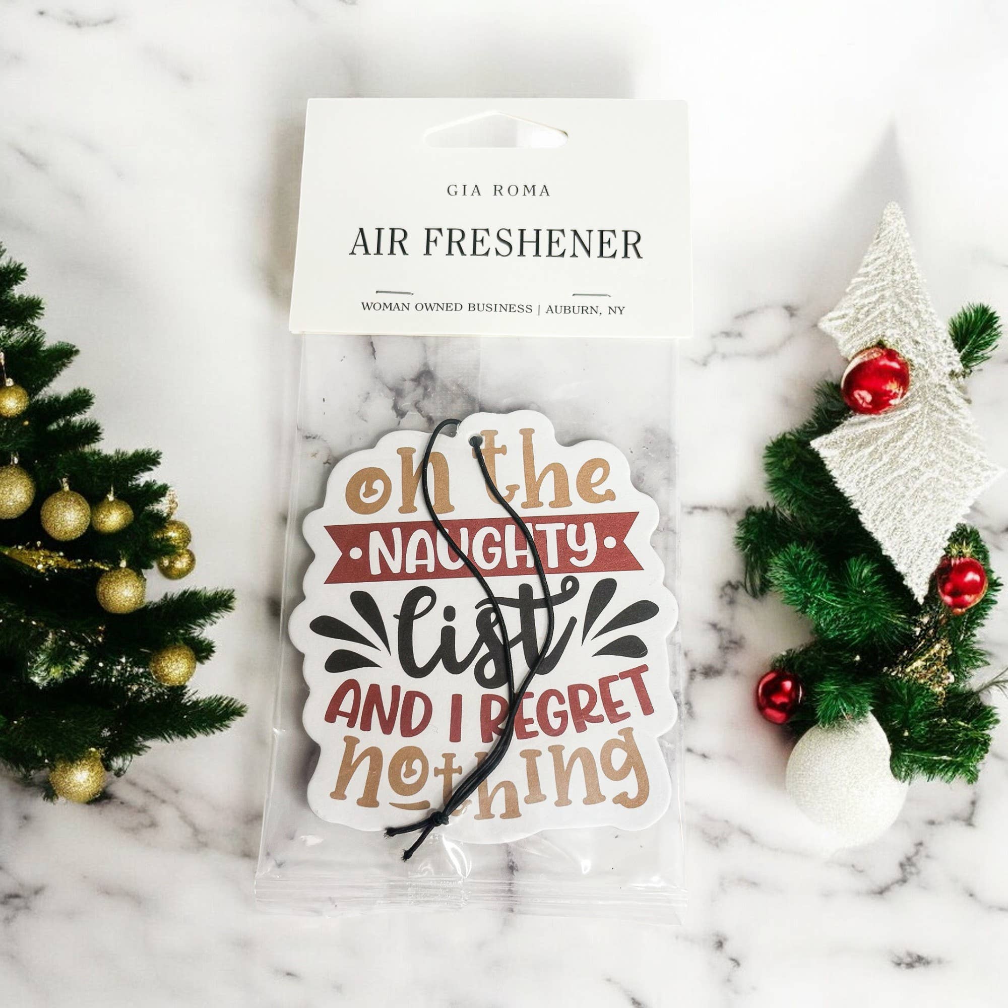 Gia Roma - Wholesale Car Freshener - Women's - Naughty List, Hanging Air Freshener Christmas for Cars14